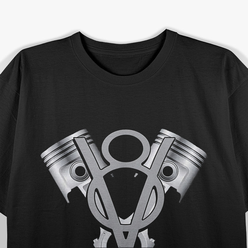 V8 Engine: Power & Performance T-Shirt