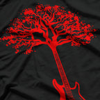 Electric Guitar Tree – Cool Musician Design T-Shirt