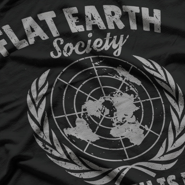 Flat Earth Society T-Shirt