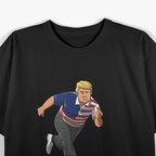 Make Bowling Great Again Funny Bowling Team T-Shirt