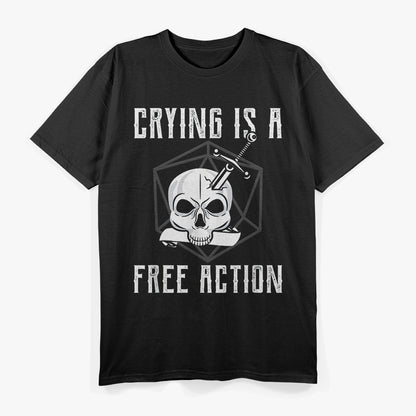 Action Skull Edgy and Bold Skull Design T-Shirt
