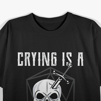 Action Skull Edgy and Bold Skull Design T-Shirt
