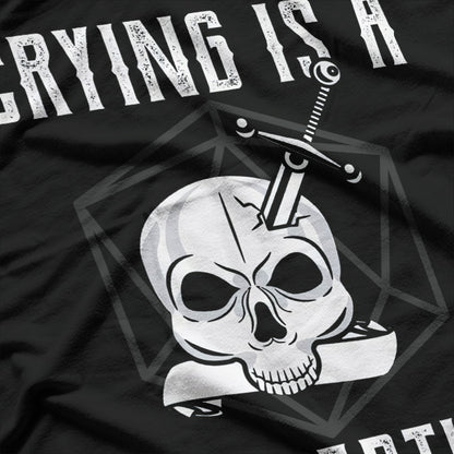 Action Skull Edgy and Bold Skull Design T-Shirt