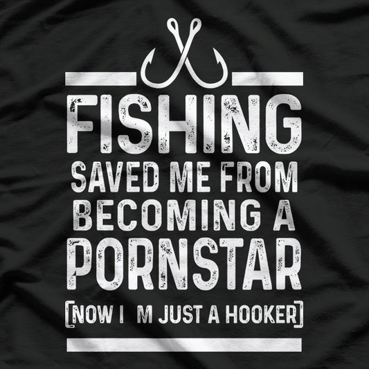 Fishing Saved Me: Hooked on Life T-Shirt