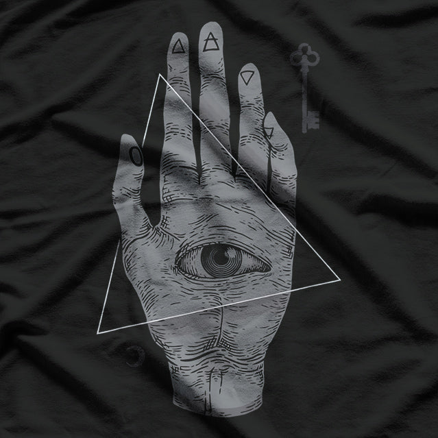 Hand of the Mysteries: Sacred Alchemy & Occult Geometry T-Shirt