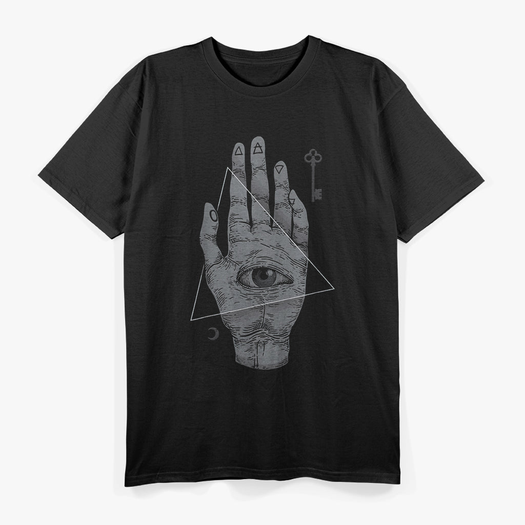 Hand of the Mysteries: Sacred Alchemy & Occult Geometry T-Shirt