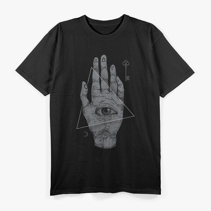 Hand of the Mysteries: Sacred Alchemy & Occult Geometry T-Shirt