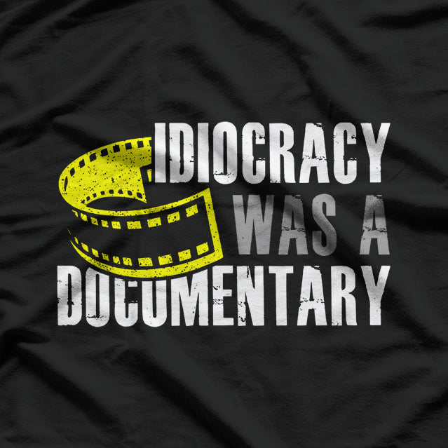 Idiocracy Was a Documentary Funny Political T-Shirt