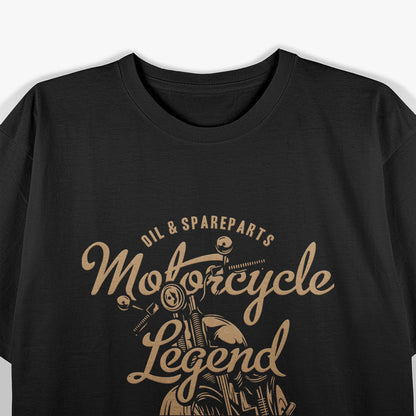 Motorcycle Legend: Ride Fast, Live Free T-Shirt