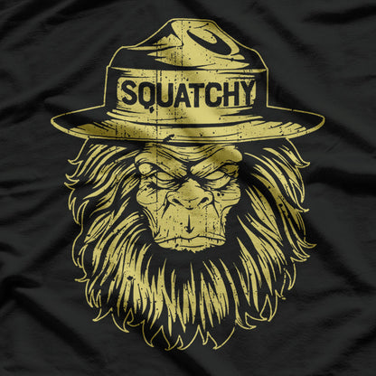 Bigfoot Squatchy: Stay Wild T-Shirt
