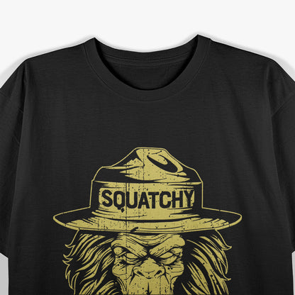 Bigfoot Squatchy: Stay Wild T-Shirt