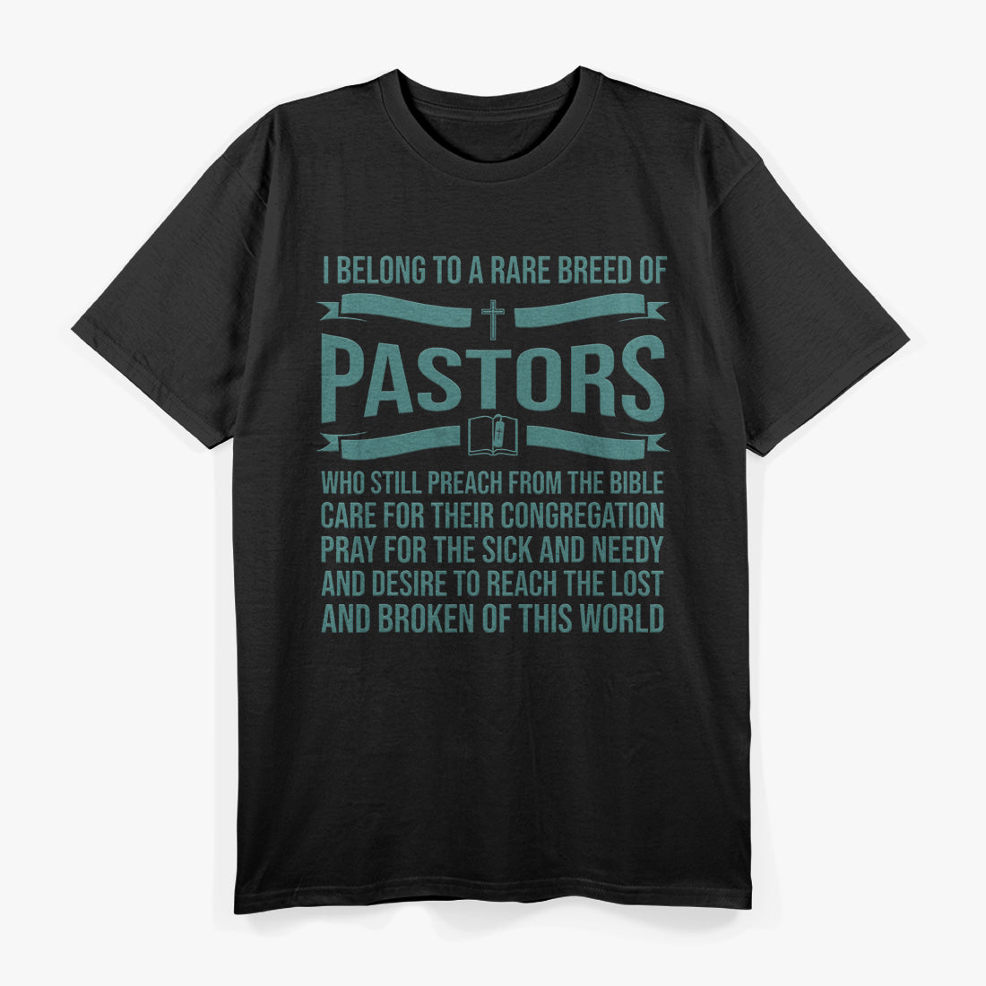 I Belong to a Rare Breed of Pastor: Funny & Faithful T-Shirt