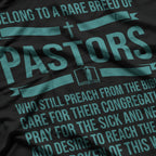 I Belong to a Rare Breed of Pastor: Funny & Faithful T-Shirt