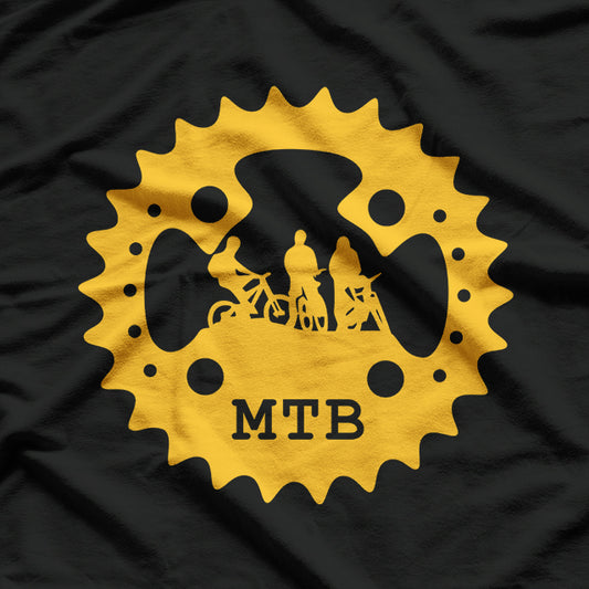 Mountain Bike Chainring: MTB Adventure Ready T-Shirt