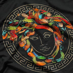 Medusa Colorful Hair Greek Mythology Art T-Shirt