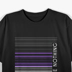 Assume Nothing: Nonbinary Flag Barcode Statement T-Shirt