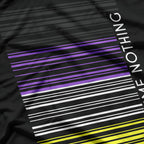 Assume Nothing: Nonbinary Flag Barcode Statement T-Shirt