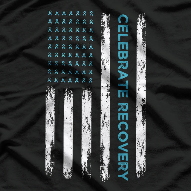 Drug & Alcohol Addiction Recovery Celebrate Sobriety T-Shirt