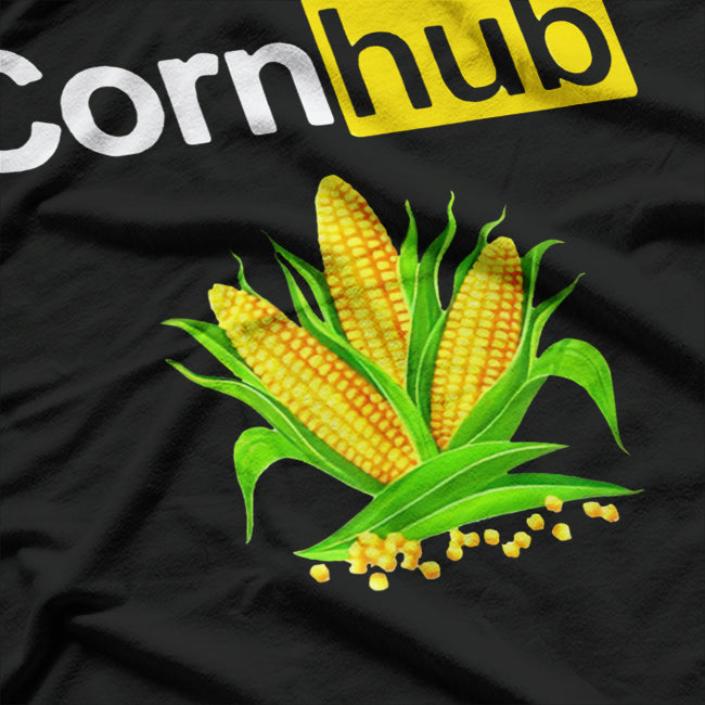 CornHub Funny Parody Farmer T-Shirt