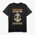 Warning: I'm a Navy Chief – Lead, Train, Dominate T-Shirt