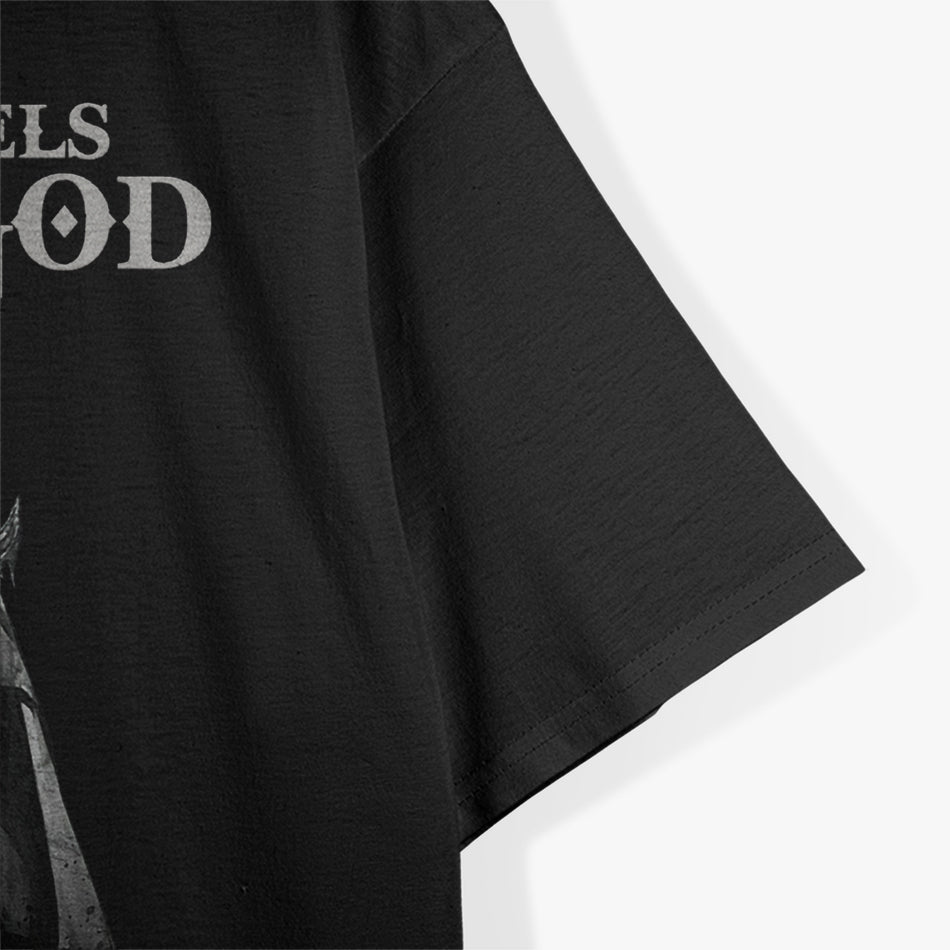 He Who Kneels Before God Can Stand Before Anyone T-Shirt