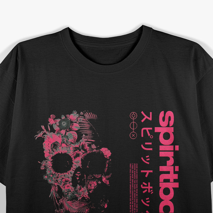 Dark Spiritbox Aesthetic Skull Metalcore Music Lover T-Shirt