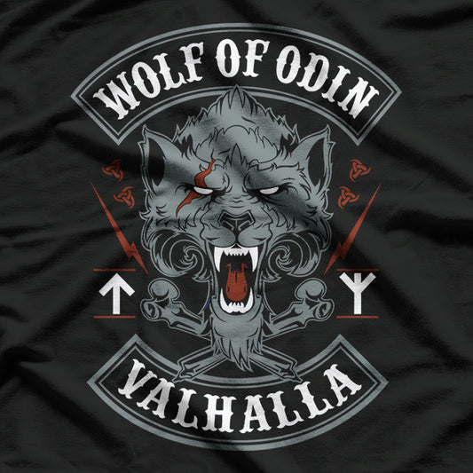 Wolf of Odin: Valhalla Warrior Spirit T-Shirt