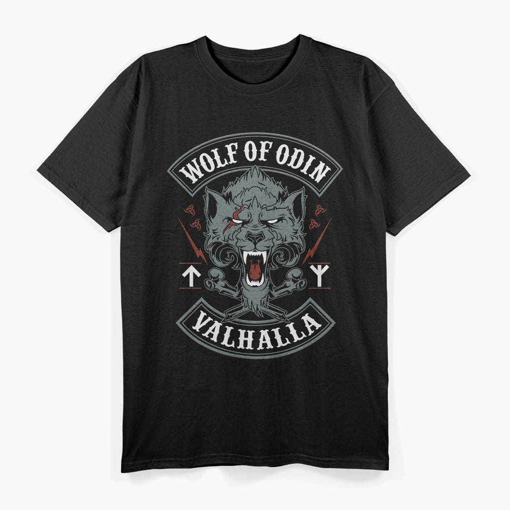 Wolf of Odin: Valhalla Warrior Spirit T-Shirt