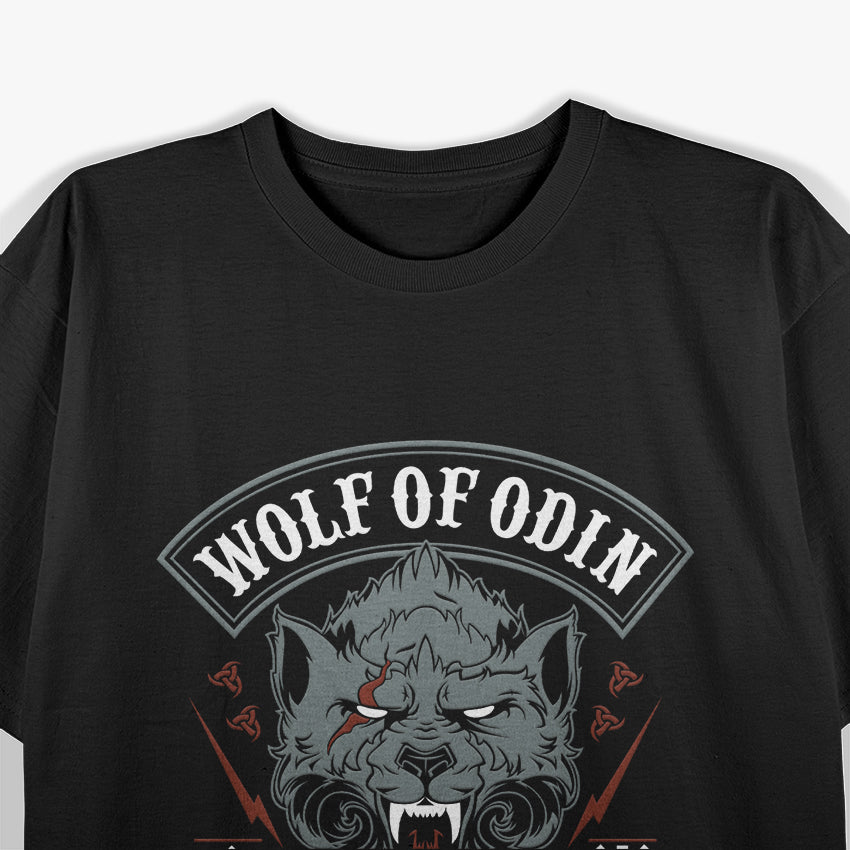 Wolf of Odin: Valhalla Warrior Spirit T-Shirt