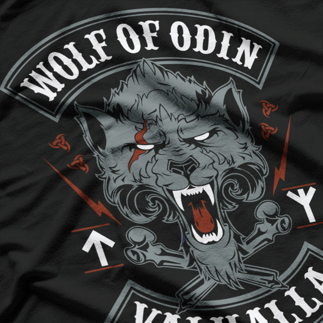 Wolf of Odin: Valhalla Warrior Spirit T-Shirt