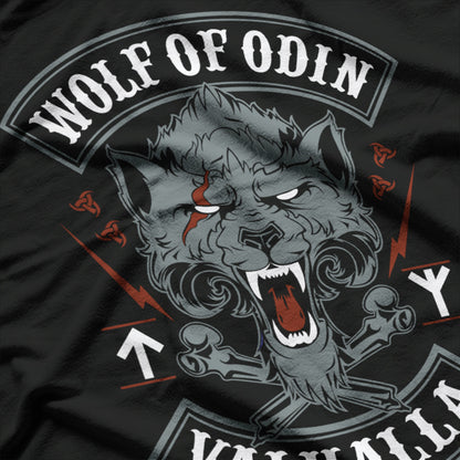 Wolf of Odin: Valhalla Warrior Spirit T-Shirt