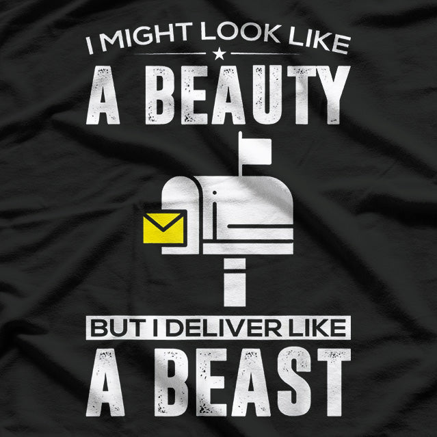 Cute Mail Carrier Funny Postal Worker T-Shirt