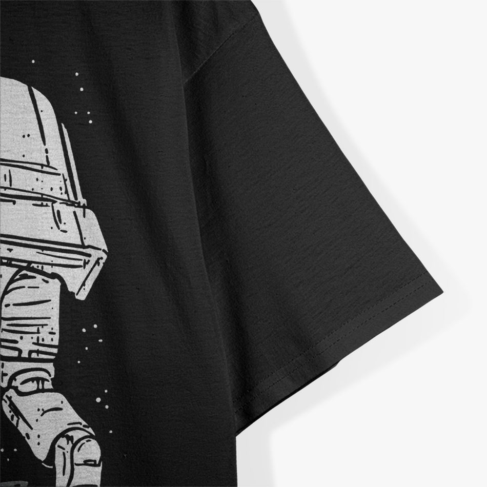 Astronaut Landing on Flat Earth: Well, That Sucks T-Shirt