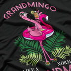 Grandmingo: The Coolest Grandmother Flamingo T-Shirt