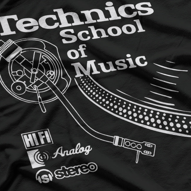 Technics School of Music: Master the Sound T-Shirt