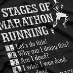 6 Stages of a Marathon T-Shirt