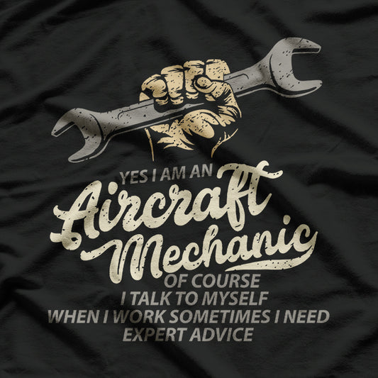 Aircraft Mechanic Vintage Aviation Repair T-Shirt