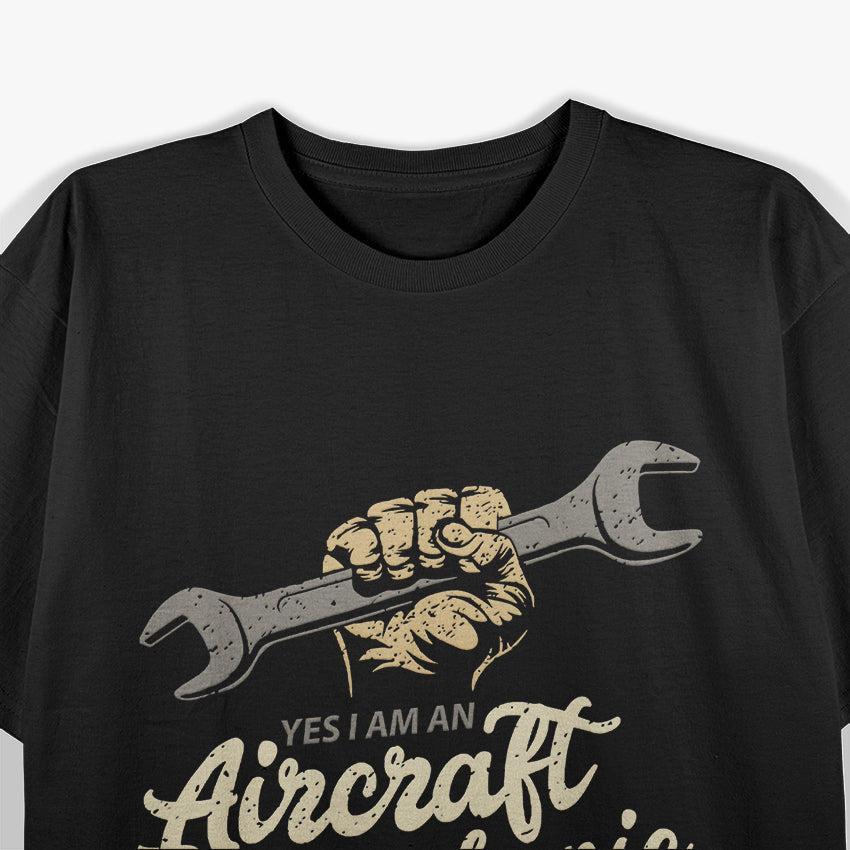 Aircraft Mechanic Vintage Aviation Repair T-Shirt