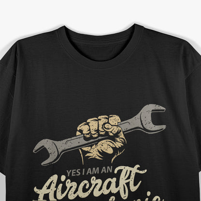 Aircraft Mechanic Vintage Aviation Repair T-Shirt