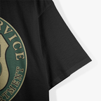 Bigfoot Forest Service – Active Patrol Graphic Style T-Shirt