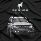 Classic Bronco Inspired  Vintage Off-Road Adventure Graphic  T-Shirt