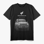 Classic Bronco Inspired  Vintage Off-Road Adventure Graphic  T-Shirt