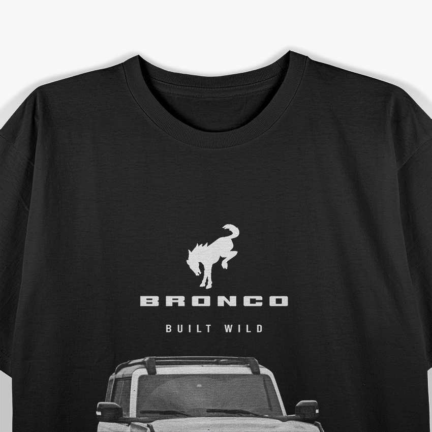 Classic Bronco Inspired  Vintage Off-Road Adventure Graphic  T-Shirt