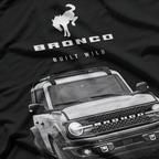 Classic Bronco Inspired  Vintage Off-Road Adventure Graphic  T-Shirt