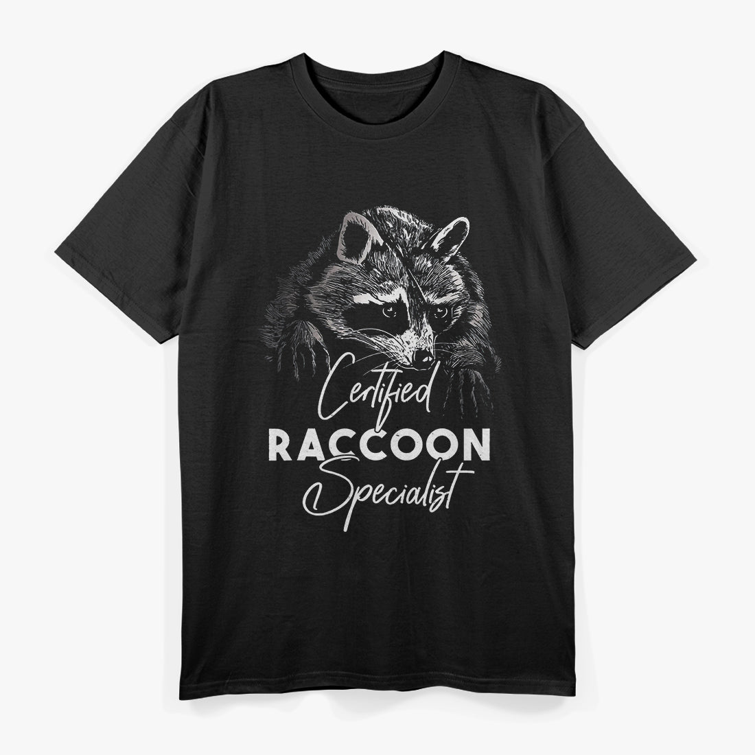 Certified Raccoon Specialist Trash Panda Funny Animal T-Shirt