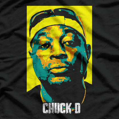 Chuck D Tribute – Carlton Douglas Ridenhour American Rap Icon T-Shirt