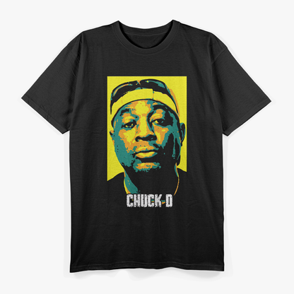 Chuck D Tribute – Carlton Douglas Ridenhour American Rap Icon T-Shirt