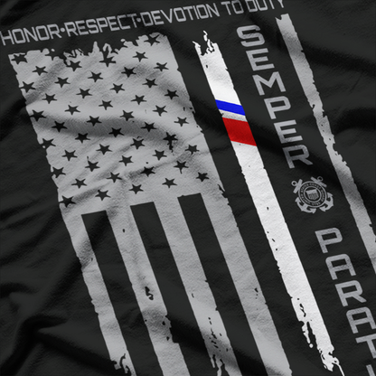 Guardians of the Coast: Honor, Respect, Devotion T-Shirt