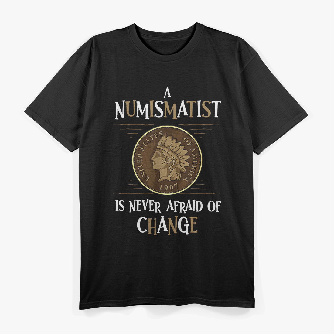 Funny Coin Collecting Hobbyist Graphic T-Shirt