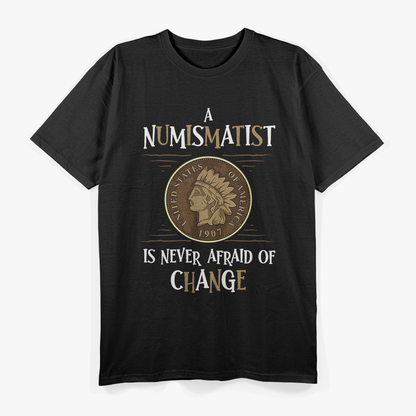 Funny Coin Collecting Hobbyist Graphic T-Shirt
